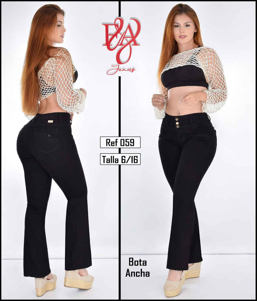 Jeans Bota Ancha