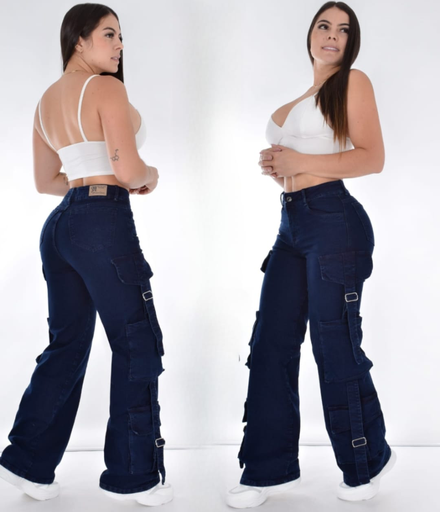 Cargo STRETCH BLUE