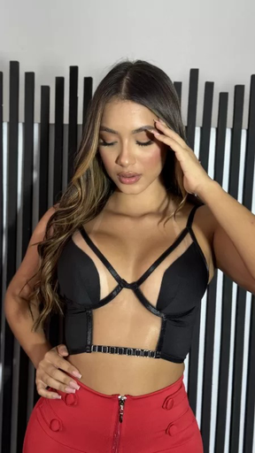 CROP TOP - MALLA PIEL