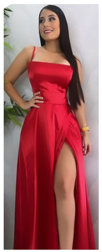 VESTIDO SATINADO